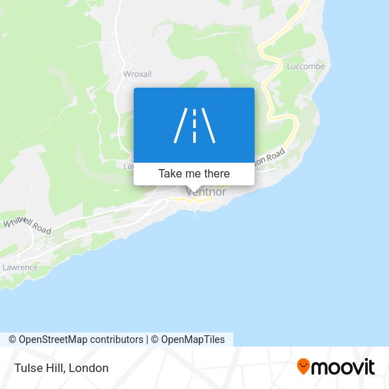 Tulse Hill map
