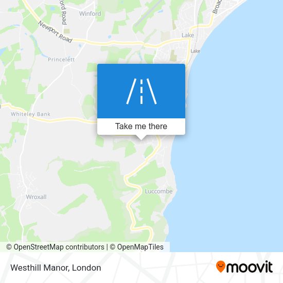 Westhill Manor map