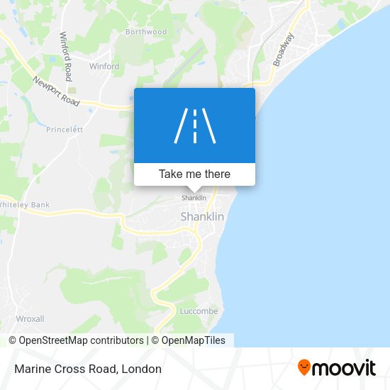 Marine Cross Road map