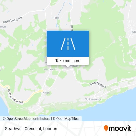 Strathwell Crescent map