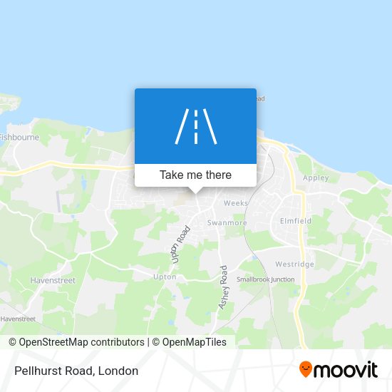 Pellhurst Road map