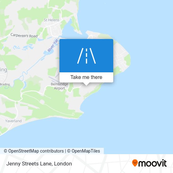 Jenny Streets Lane map