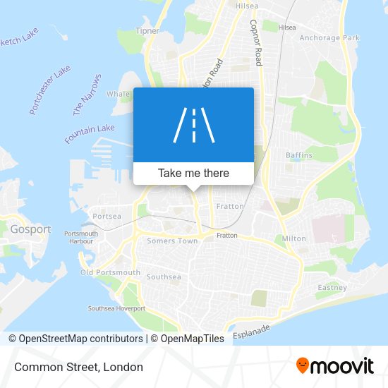 Common Street map