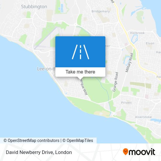 David Newberry Drive map