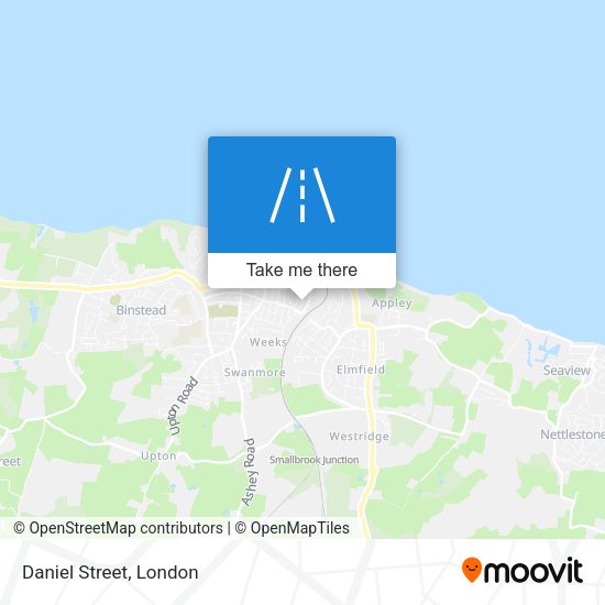 Daniel Street map