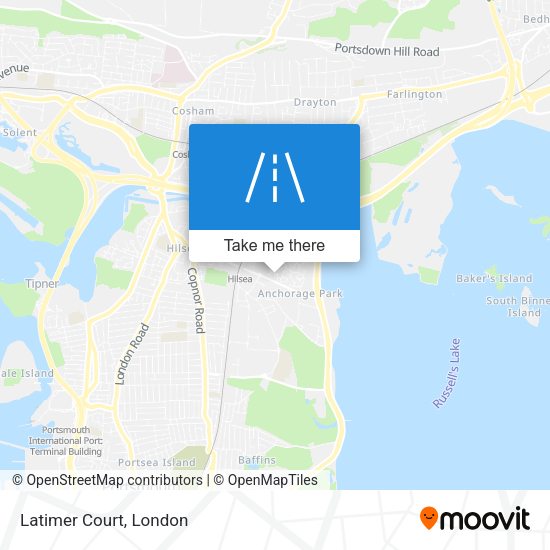 Latimer Court map