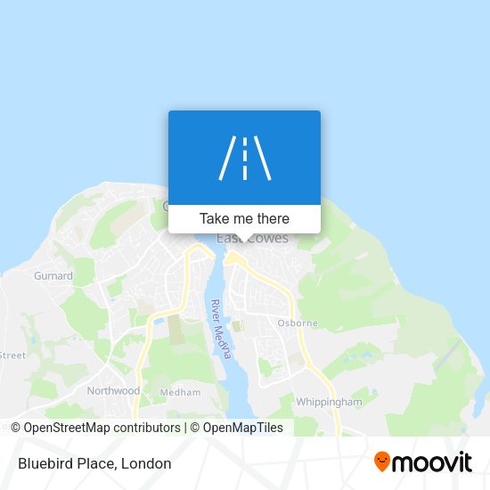 Bluebird Place map