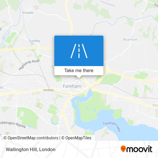 Wallington Hill map