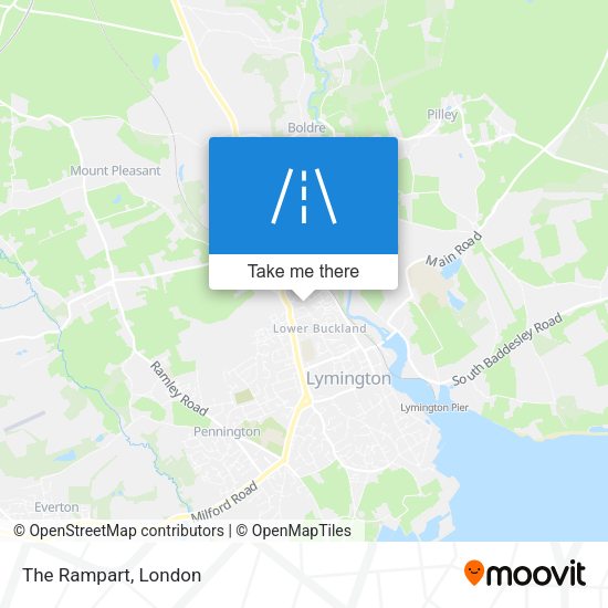 The Rampart map