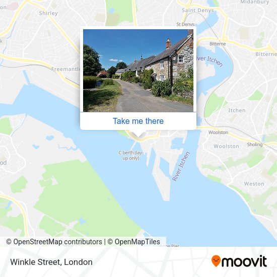 Winkle Street map