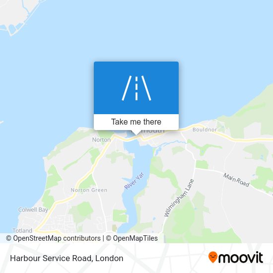 Harbour Service Road map