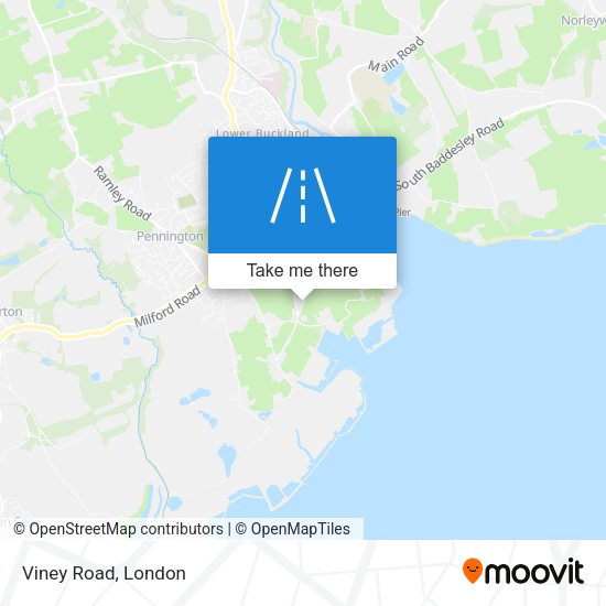 Viney Road map