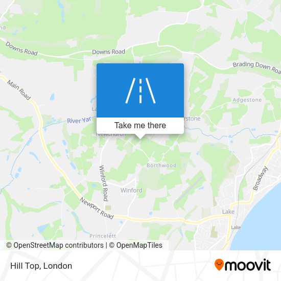 Hill Top map
