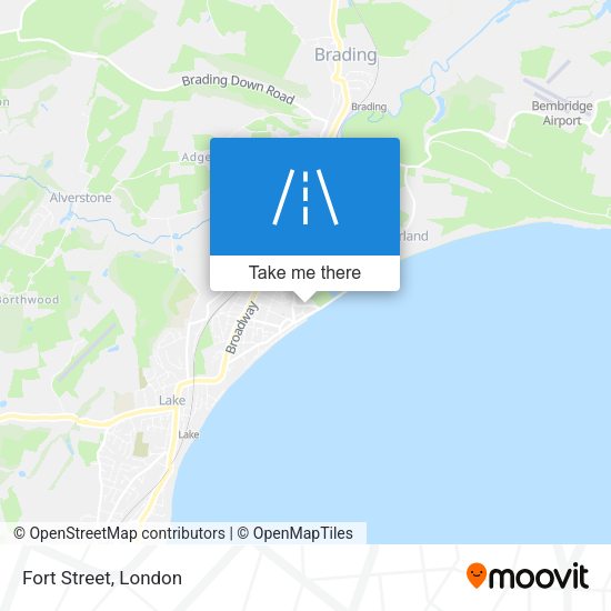 Fort Street map