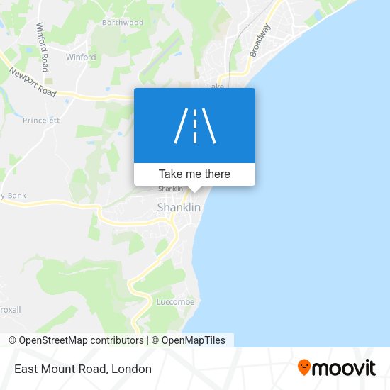 East Mount Road map
