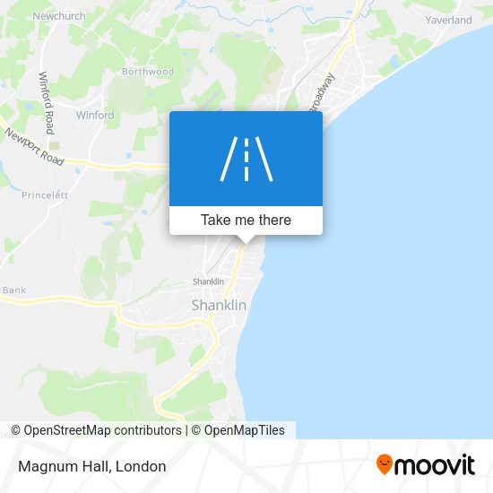 Magnum Hall map