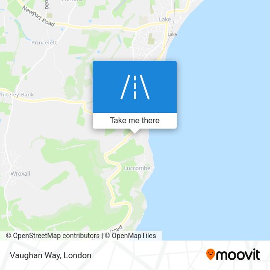 Vaughan Way map