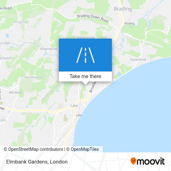 Elmbank Gardens map