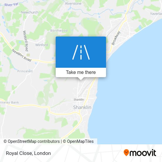 Royal Close map