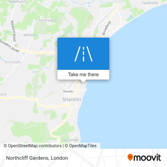 Northcliff Gardens map