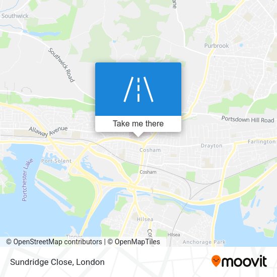 Sundridge Close map