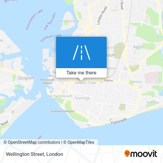 Wellington Street map