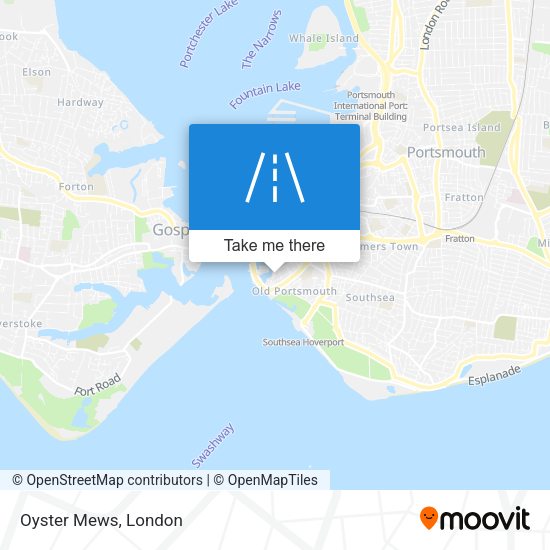 Oyster Mews map