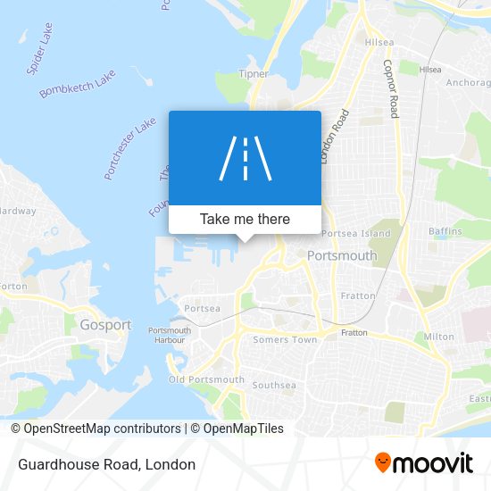 Guardhouse Road map