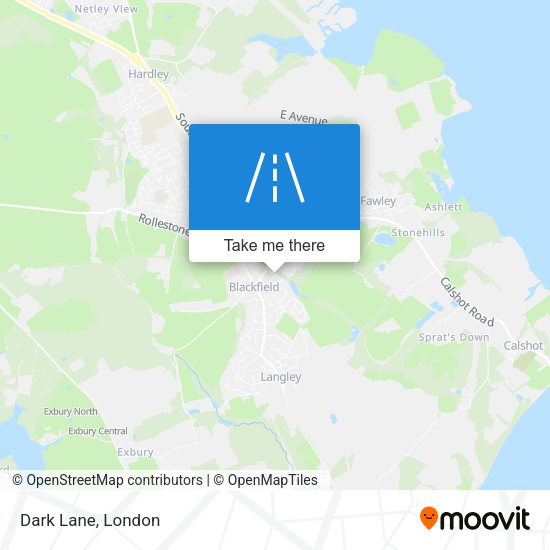 Dark Lane map