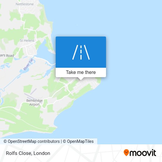 Rolfs Close map