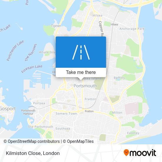 Kilmiston Close map