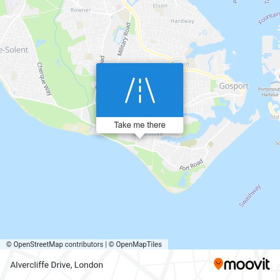 Alvercliffe Drive map