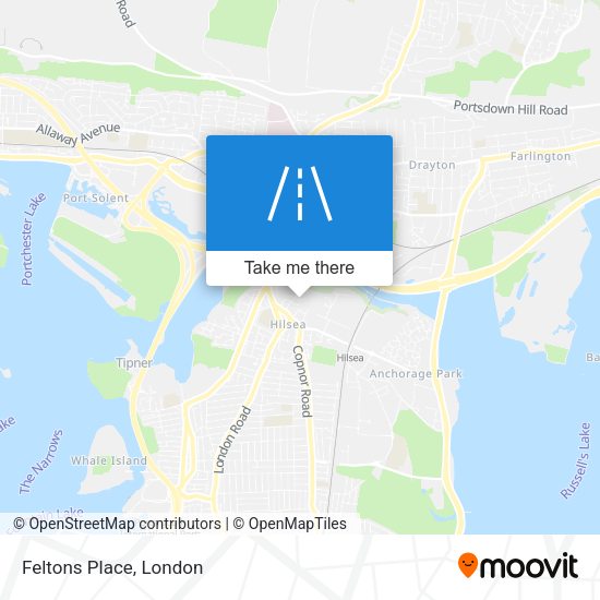Feltons Place map