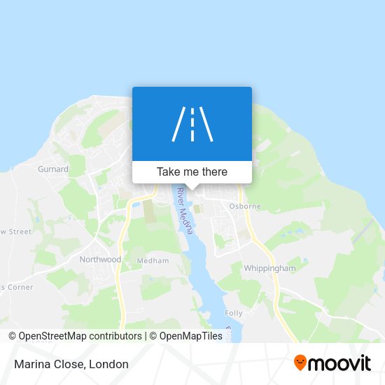 Marina Close map