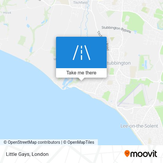 Little Gays map