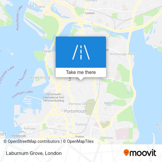Laburnum Grove map