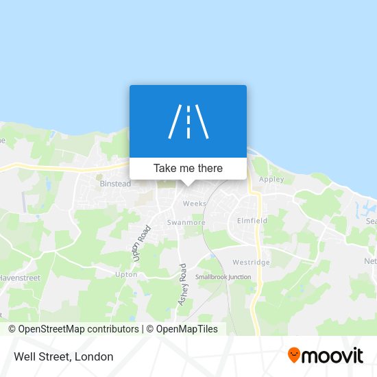 Well Street map