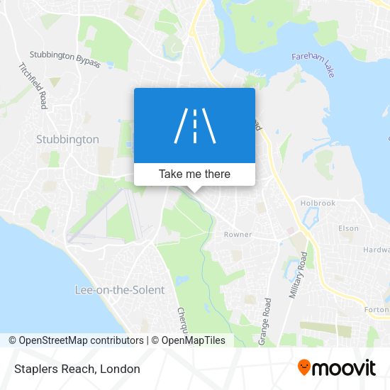 Staplers Reach map
