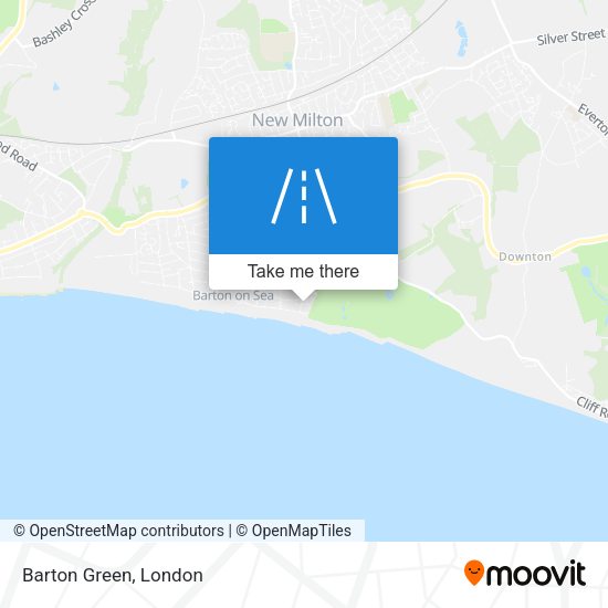 Barton Green map