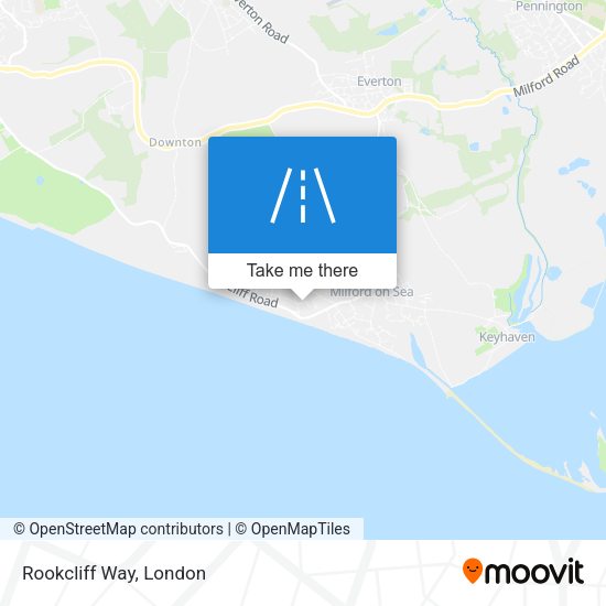 Rookcliff Way map