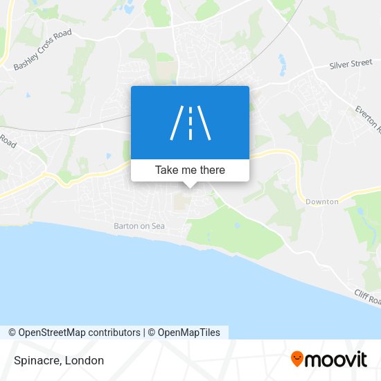 Spinacre map
