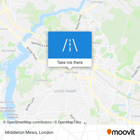 Middleton Mews map