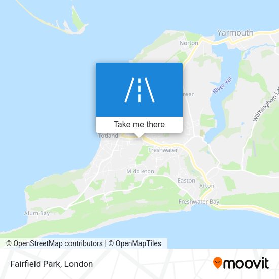 Fairfield Park map