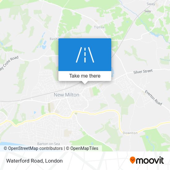 Waterford Road map