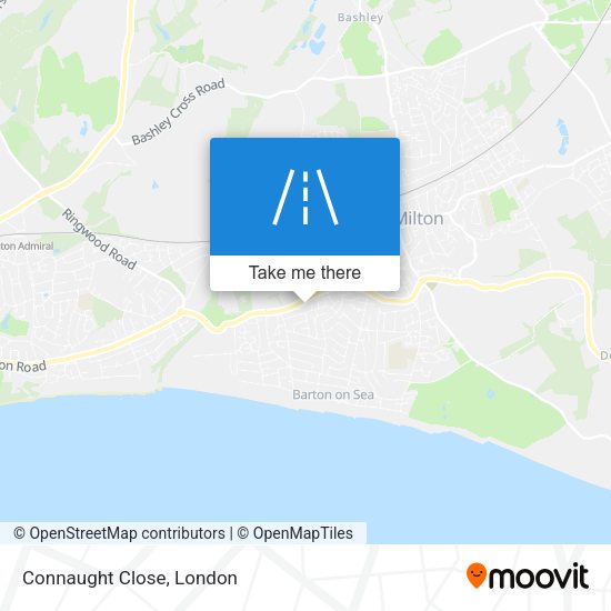 Connaught Close map