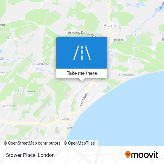 Stower Place map