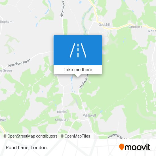 Roud Lane map