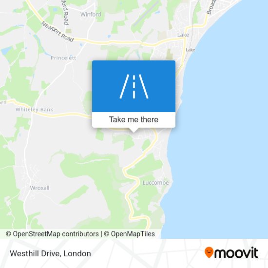 Westhill Drive map