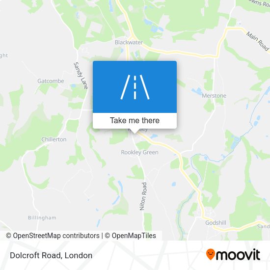 Dolcroft Road map