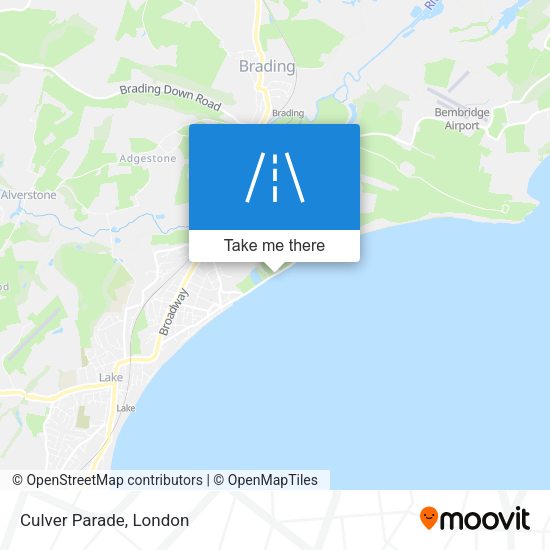 Culver Parade map